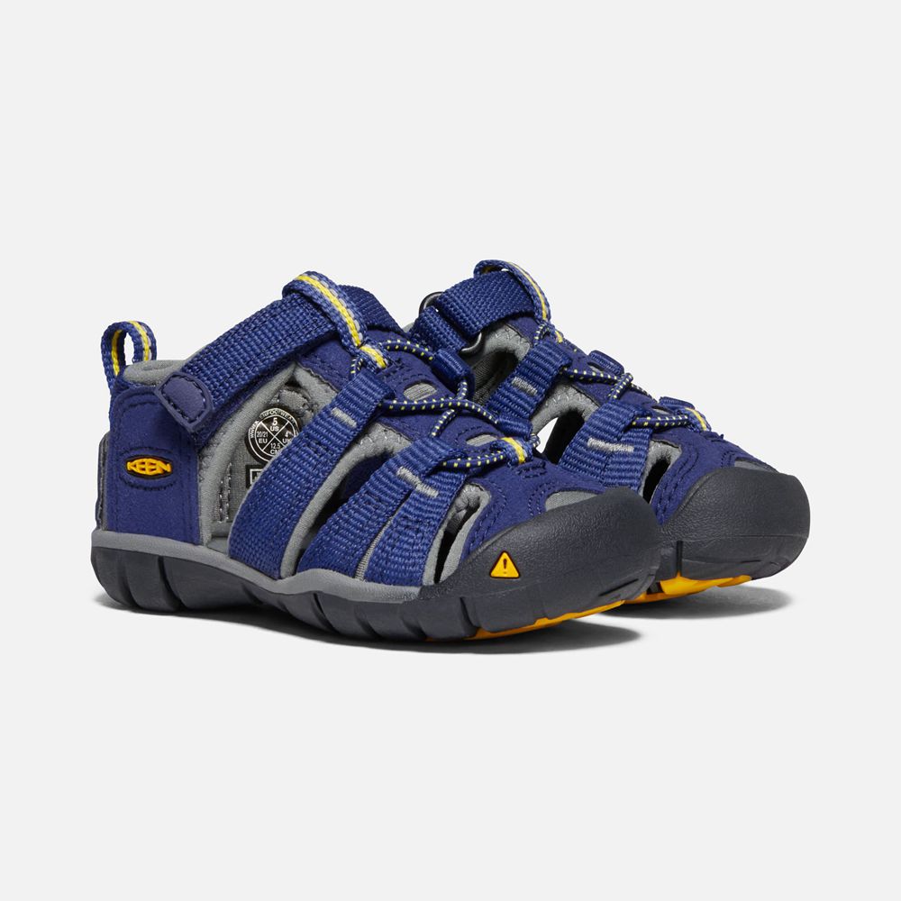 Keen Sandaal Kinderen Blauw/Grijs - Seacamp Ii Cnx - 45023-KLMD